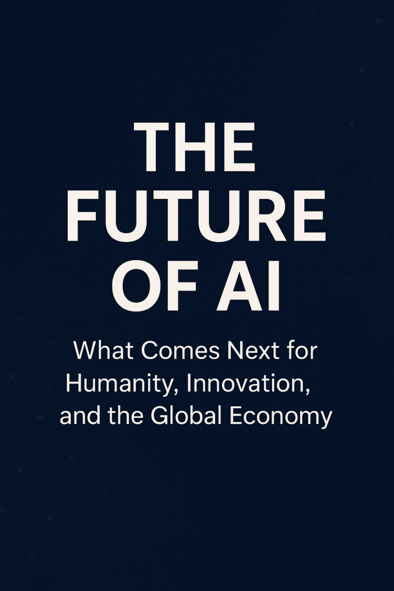 Futuristic AI Cityscape